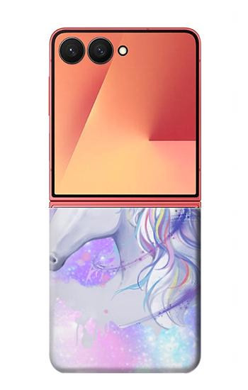 S3375 Unicorn Hülle Schutzhülle Taschen für Samsung Galaxy Z Flip 7