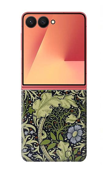 S3792 William Morris Hülle Schutzhülle Taschen für Samsung Galaxy Z Flip 7