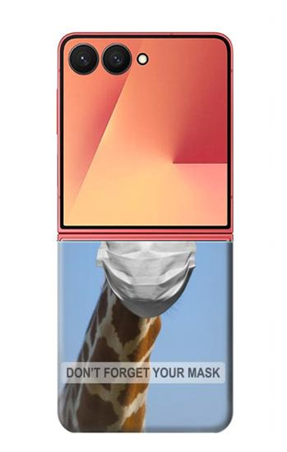 S3806 Funny Giraffe Hülle Schutzhülle Taschen für Samsung Galaxy Z Flip 7