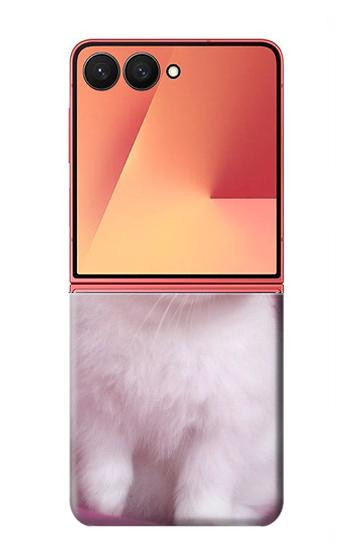 S3870 Cute Baby Bunny Hülle Schutzhülle Taschen für Samsung Galaxy Z Flip 7