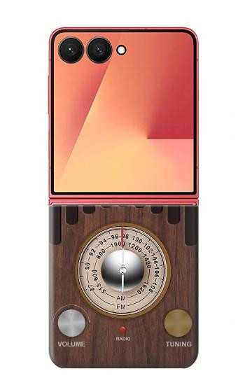 S3935 FM AM Radio Tuner Graphic Hülle Schutzhülle Taschen für Samsung Galaxy Z Flip 7