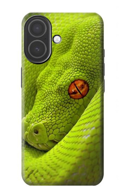 S0785 Green Snake Hülle Schutzhülle Taschen für iPhone 17