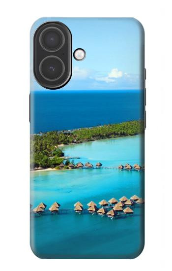 S0844 Bora Bora Island Hülle Schutzhülle Taschen für iPhone 17