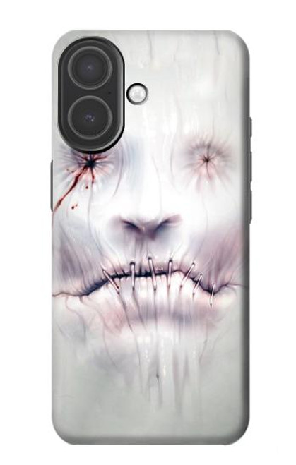 S0884 Horror Face Hülle Schutzhülle Taschen für iPhone 17