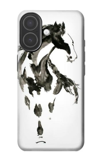 S1031 Horse Paintbrush Hülle Schutzhülle Taschen für iPhone 17