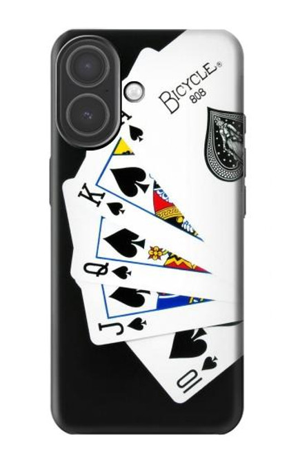 S1078 Poker Royal Straight Flush Hülle Schutzhülle Taschen für iPhone 17