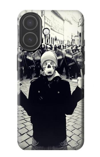 S1108 Skull Mask Man Protester Hülle Schutzhülle Taschen für iPhone 17