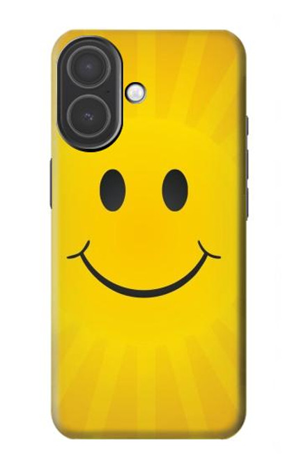 S1146 Yellow Sun Smile Hülle Schutzhülle Taschen für iPhone 17