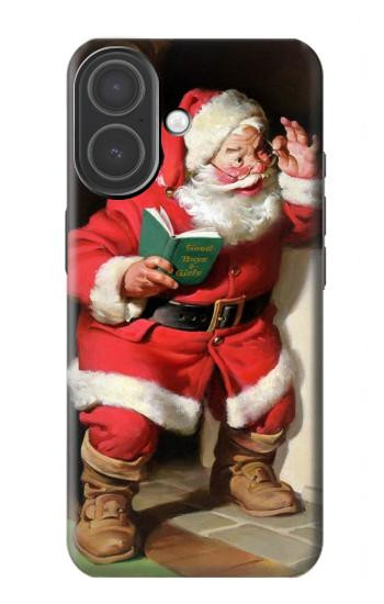 S1417 Santa Claus Merry Xmas Hülle Schutzhülle Taschen für iPhone 17