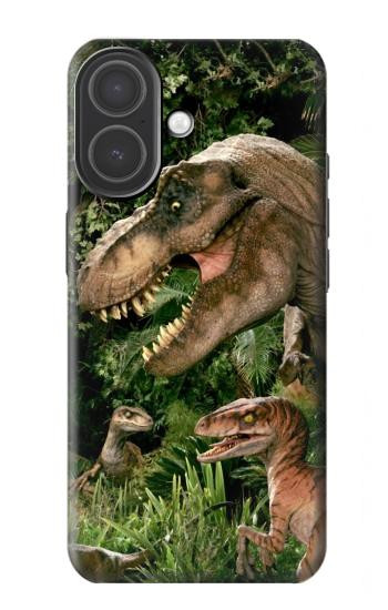 S1452 Trex Raptor Dinosaur Hülle Schutzhülle Taschen für iPhone 17