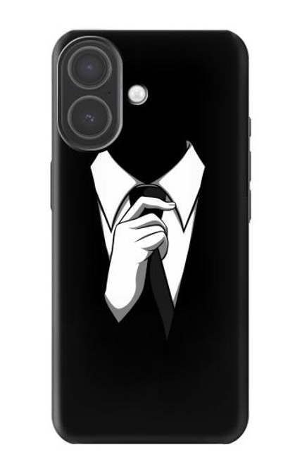 S1591 Anonymous Man in Black Suit Hülle Schutzhülle Taschen für iPhone 17