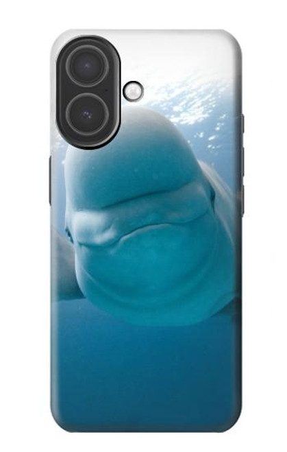 S1801 Beluga Whale Smile Whale Hülle Schutzhülle Taschen für iPhone 17