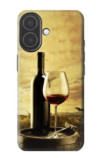 S2042 A Grape Vineyard Grapes Bottle Red Wine Hülle Schutzhülle Taschen für iPhone 17