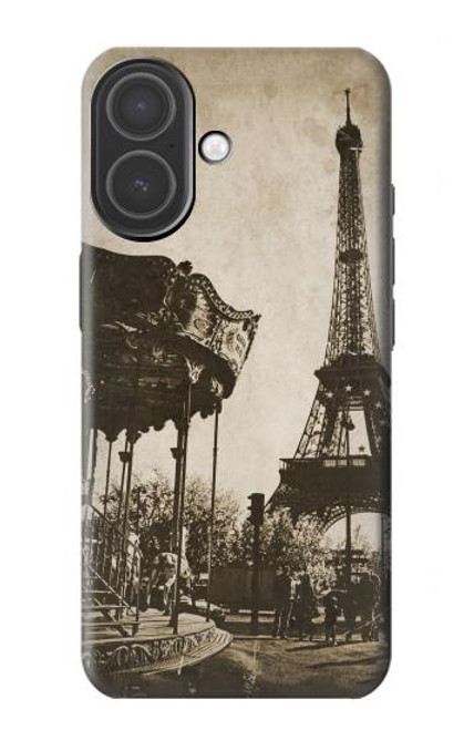 S2174 Eiffel Tower Vintage Paris Hülle Schutzhülle Taschen für iPhone 17