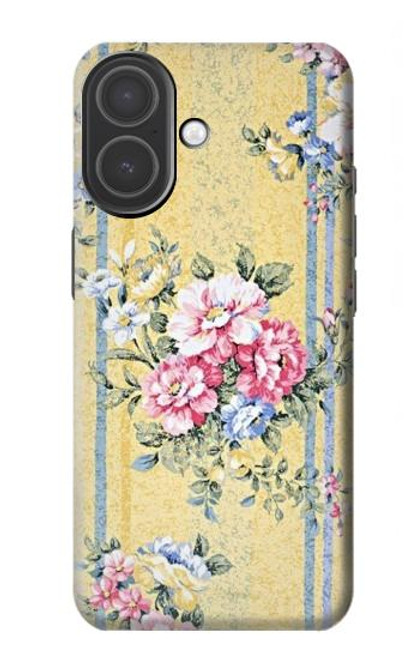 S2229 Vintage Flowers Hülle Schutzhülle Taschen für iPhone 17