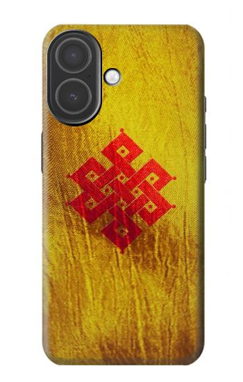 S2318 Eternal Knot Buddhist Spiritual Meditation Hülle Schutzhülle Taschen für iPhone 17