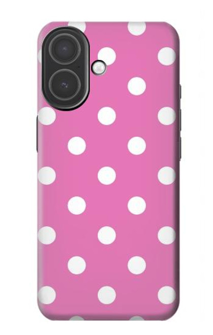 S2358 Pink Polka Dots Hülle Schutzhülle Taschen für iPhone 17