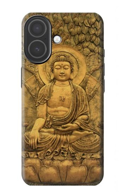 S2452 Buddha Bas Relief Art Graphic Printed Hülle Schutzhülle Taschen für iPhone 17
