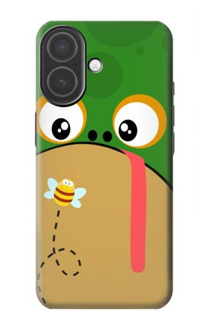 S2765 Frog Bee Cute Cartoon Hülle Schutzhülle Taschen für iPhone 17