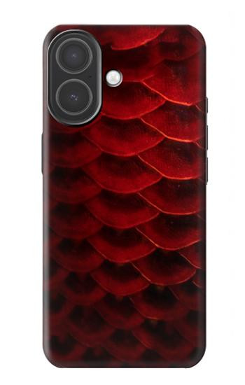 S2879 Red Arowana Fish Scale Hülle Schutzhülle Taschen für iPhone 17