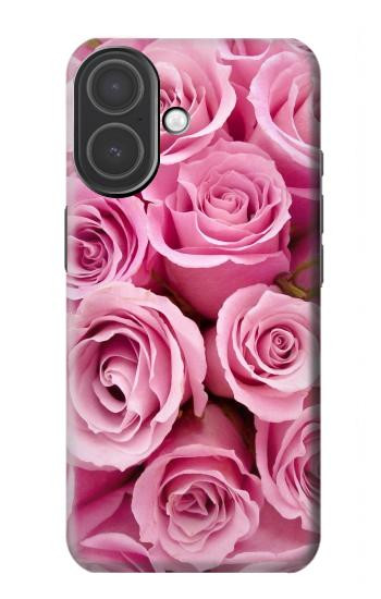 S2943 Pink Rose Hülle Schutzhülle Taschen für iPhone 17