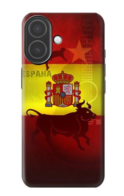 S2984 Spain Football Soccer Hülle Schutzhülle Taschen für iPhone 17