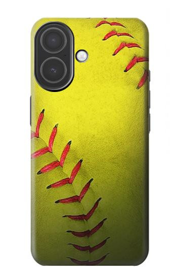 S3031 Yellow Softball Ball Hülle Schutzhülle Taschen für iPhone 17