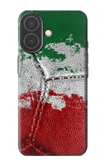 S3318 Italy Flag Vintage Football Graphic Hülle Schutzhülle Taschen für iPhone 17