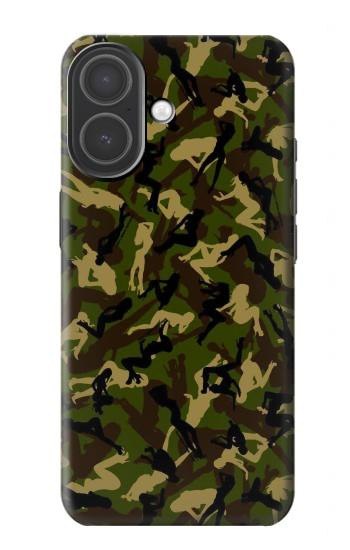 S3356 Sexy Girls Camo Camouflage Hülle Schutzhülle Taschen für iPhone 17