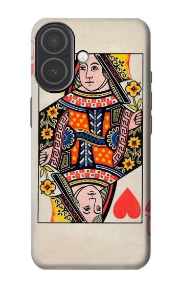 S3429 Queen Hearts Card Hülle Schutzhülle Taschen für iPhone 17