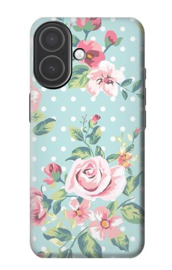 S3494 Vintage Rose Polka Dot Hülle Schutzhülle Taschen für iPhone 17