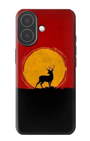 S3513 Deer Sunset Hülle Schutzhülle Taschen für iPhone 17