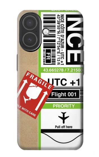 S3543 Luggage Tag Art Hülle Schutzhülle Taschen für iPhone 17