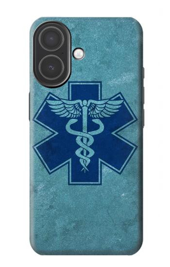 S3824 Caduceus Medical Symbol Hülle Schutzhülle Taschen für iPhone 17