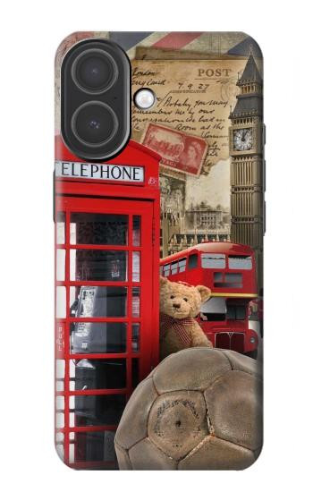 S3856 Vintage London British Hülle Schutzhülle Taschen für iPhone 17