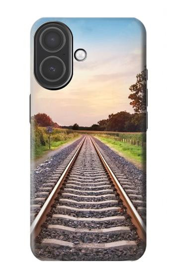 S3866 Railway Straight Train Track Hülle Schutzhülle Taschen für iPhone 17