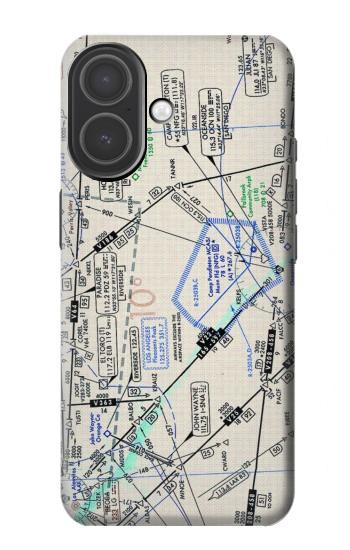 S3882 Flying Enroute Chart Hülle Schutzhülle Taschen für iPhone 17