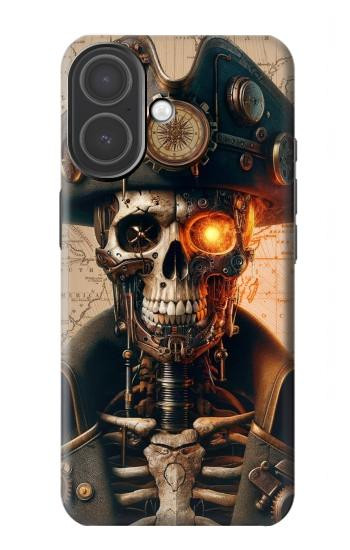 S4018 Steampunk Pirate Skull Hülle Schutzhülle Taschen für iPhone 17
