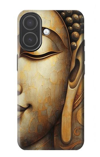 S4022 Vintage Buddha Face Golden Style Hülle Schutzhülle Taschen für iPhone 17