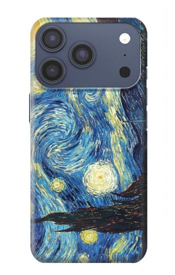 S0213 Van Gogh Starry Nights Hülle Schutzhülle Taschen für iPhone 17 Pro