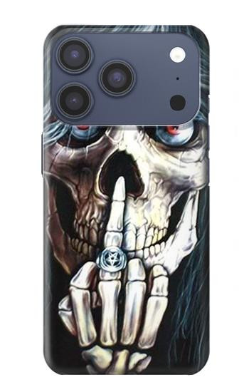S0222 Skull Pentagram Hülle Schutzhülle Taschen für iPhone 17 Pro