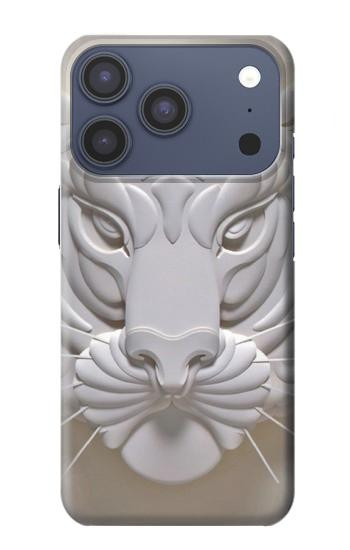 S0574 Tiger Carving Hülle Schutzhülle Taschen für iPhone 17 Pro