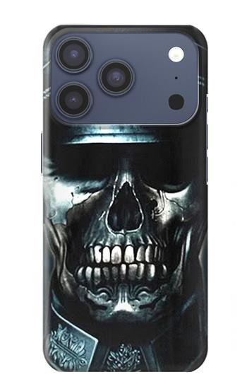 S0754 Skull Soldier Zombie Hülle Schutzhülle Taschen für iPhone 17 Pro, 18 Pro
