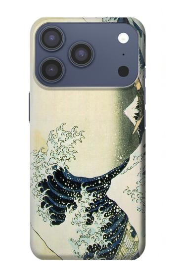 S1040 Hokusai The Great Wave of Kanagawa Hülle Schutzhülle Taschen für iPhone 17 Pro, 18 Pro