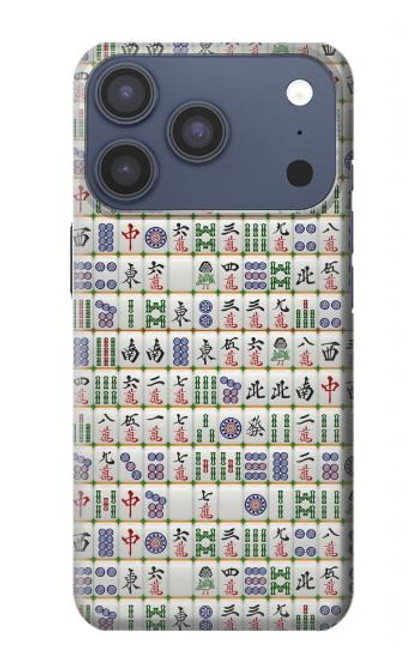 S1051 Mahjong Hülle Schutzhülle Taschen für iPhone 17 Pro