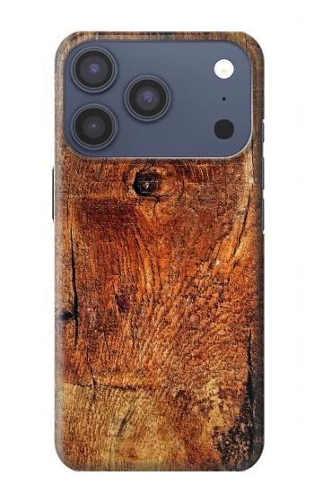 S1140 Wood Skin Graphic Hülle Schutzhülle Taschen für iPhone 17 Pro, 18 Pro