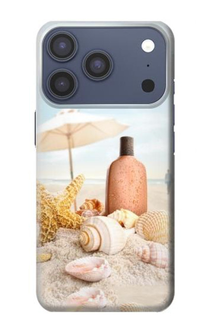 S1425 Seashells on The Beach Hülle Schutzhülle Taschen für iPhone 17 Pro