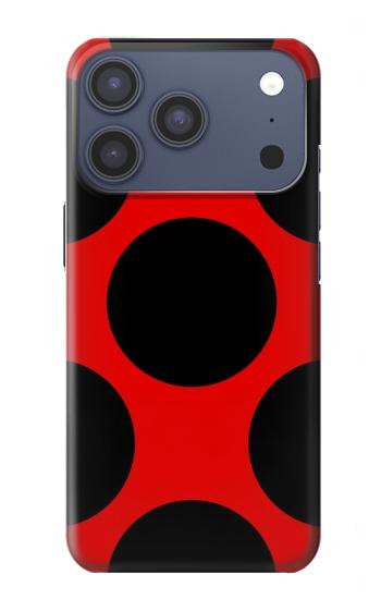 S1829 Ladybugs Dot Pattern Hülle Schutzhülle Taschen für iPhone 17 Pro