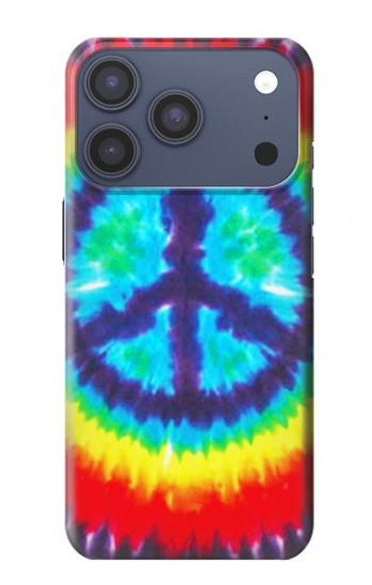 S1870 Tie Dye Peace Hülle Schutzhülle Taschen für iPhone 17 Pro