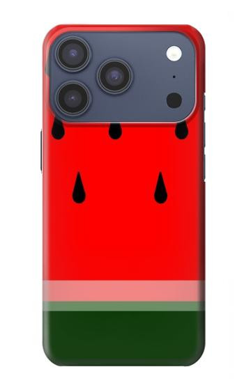 S2403 Watermelon Hülle Schutzhülle Taschen für iPhone 17 Pro, 18 Pro